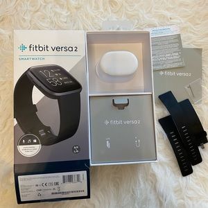 Fitbit versa 2 box and band only. No watch.